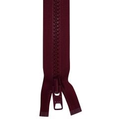 YKK Vislon #10 Lock Slide 60 inch - Burgundy