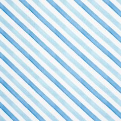 F Schumacher Seaside Stripe  Ocean 181262 Isola Indoor/Outdoor Collection Upholstery Fabric