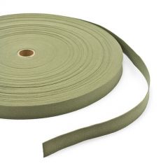 Patio Lane Vat-Dyed Untreated Class 3 Cotton Webbing Type I 1" Olive Drab Shade #7 (100 yards)