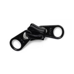 YKK Vislon #10 Non-Lock 2-Tab Sliders - Black