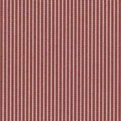 Perennials Ticking Stripe Geranium Red 805-75 Camp Wannagetaway Collection Upholstery Fabric