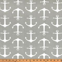 Premier Prints Sailor Gray Indoor-Outdoor Upholstery Fabric