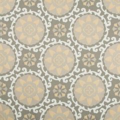 Kravet Sunbrella Exotic Suzani Pebble 31969-416 Oceania Indoor Outdoor Collection Upholstery Fabric