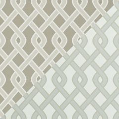 F Schumacher Cleo Trellis Neutral 79572 Indoor Outdoor Prints and Wovens Collection Upholstery Fabric