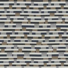 Sunbrella by Mayer Metal Strips Granite 434-006 Vollis Simpson Collection Upholstery Fabric