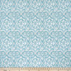 Premier Prints Athens Aqua / Polyester Serene Escape Collection Upholstery Fabric