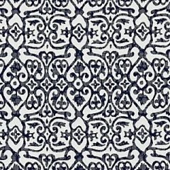 Scalamandre Kediri Indigo SC 000427057 Endless Summer Collection Upholstery Fabric