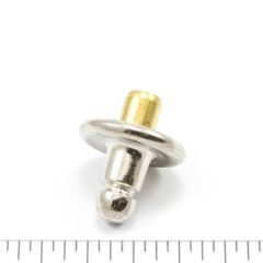 Lift-the-DOT® Stud Long Post 90-XB-16368-1A Nickel-Plated Brass 0.230 inch 100 pack