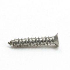 Flat Head Square Trim Wood Screw #6 x 3/4" x #4 Stainless Steel 302 100 Pack