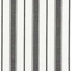 Scalamandre Sconset Stripe Carbon SC 000527110 Chatham Stripes and Plaids Collection Upholstery Fabric