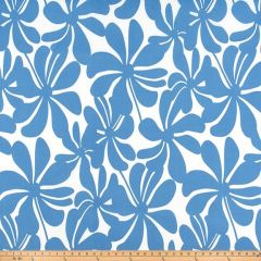 Premier Prints Twirly Courtyard Blue Upholstery Fabric