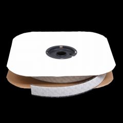 Velcro Brand Polyester Tape Hook #81 Adhesive Backing 1 Inch White 155553 (25 yard roll)