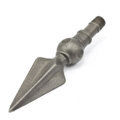 Spear Head Threaded #2 Plain 9-1/2 inch by 1/2 inch Pipe