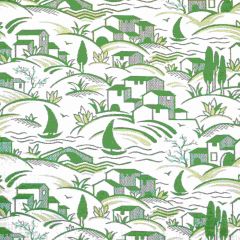 Thibaut Landmark Seafoam and Kelly Green W73521 Landmark Collection Upholstery Fabric