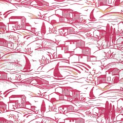 Thibaut Landmark Peony and Coral W73526 Landmark Collection Upholstery Fabric