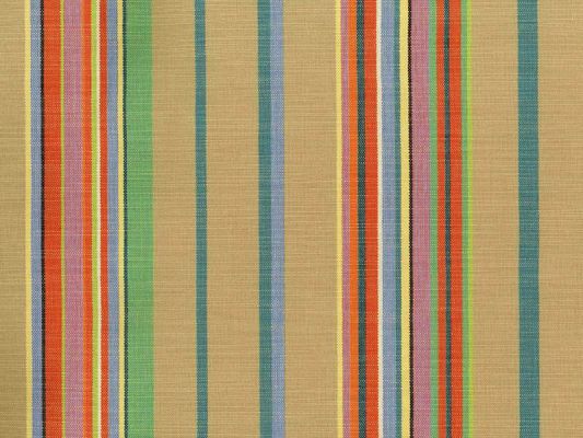 Multicolor Zipper Stripe Upholstery Fabric 54 