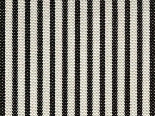 black and white striped fabric
