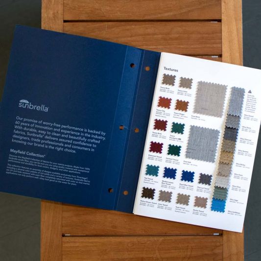 Buy Sunbrella Marine Exteriors Sample Card - Fabric Swatches